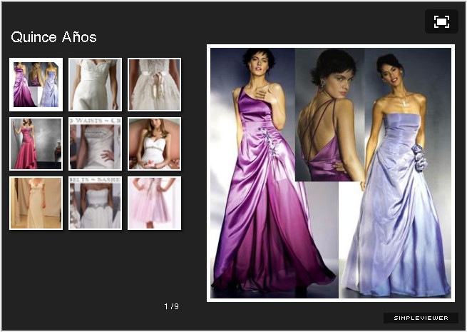 Vestidos Quince A&ntilde;os